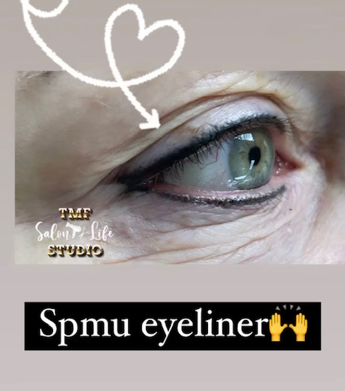 Semi-permanent makeup - eyeliner